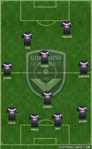 FC Girondins de Bordeaux Formation 2015