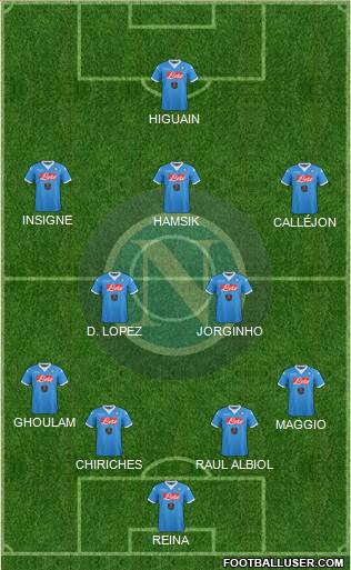 Napoli Formation 2015