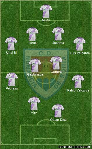 C.D. Numancia S.A.D. Formation 2015