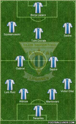 C.D. Leganés S.A.D. Formation 2015