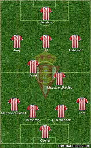 Real Sporting S.A.D. Formation 2015