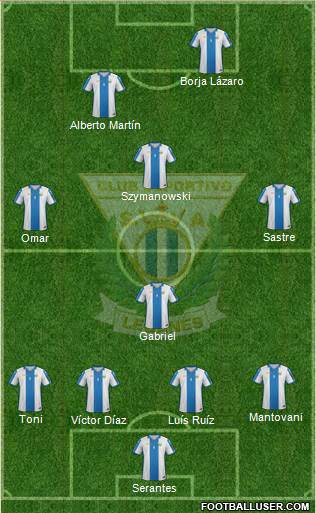 C.D. Leganés S.A.D. Formation 2015
