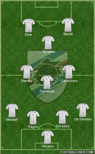 Sampdoria Formation 2015