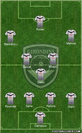FC Girondins de Bordeaux Formation 2015