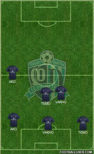 Dinamo Tbilisi Formation 2015