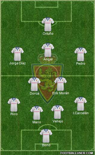 R. Zaragoza S.A.D. Formation 2015