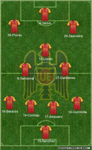 CD Unión Española S.A.D.P. Formation 2015