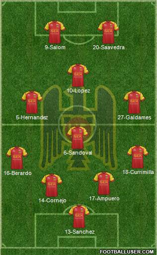 CD Unión Española S.A.D.P. Formation 2015