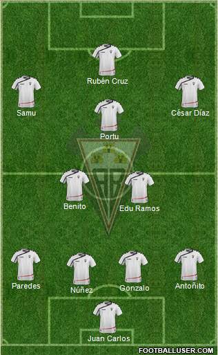 Albacete B., S.A.D. Formation 2015