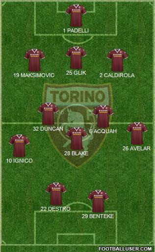 Torino Formation 2015