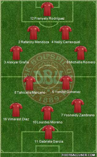Denmark Formation 2015