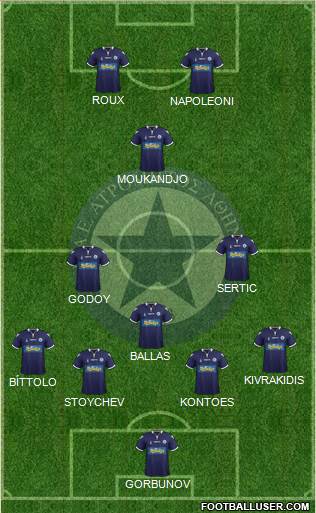 APS Atromitos Athens 1923 Formation 2015