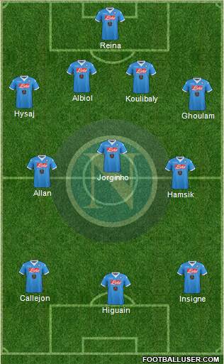Napoli Formation 2015