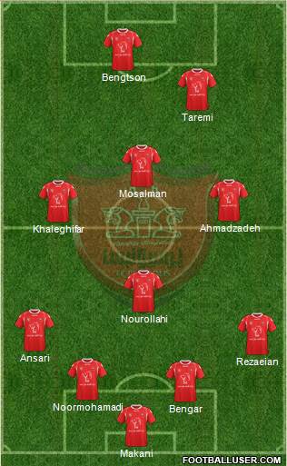 Persepolis Tehran Formation 2015