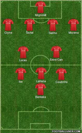 Liverpool Formation 2015