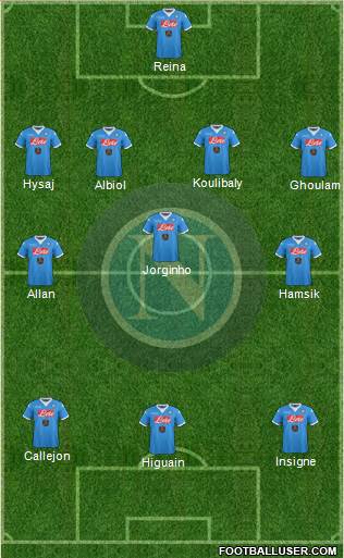 Napoli Formation 2015