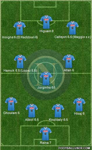 Napoli Formation 2015