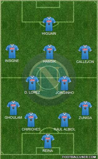 Napoli Formation 2015