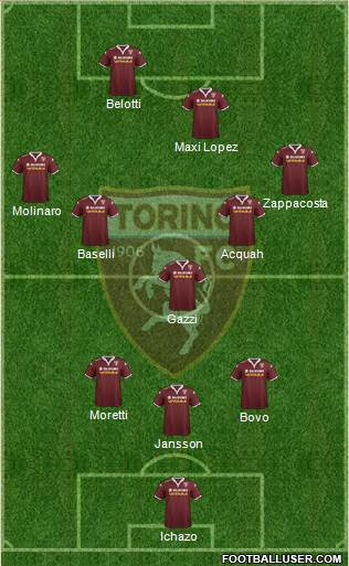 Torino Formation 2015