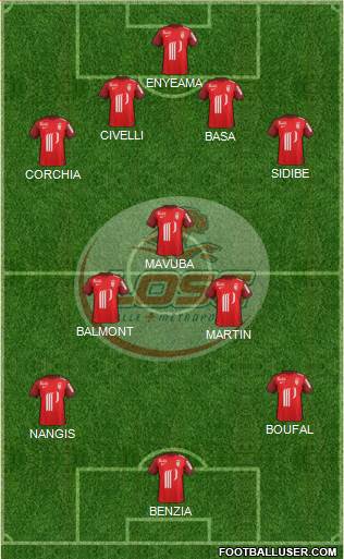 LOSC Lille Métropole Formation 2015