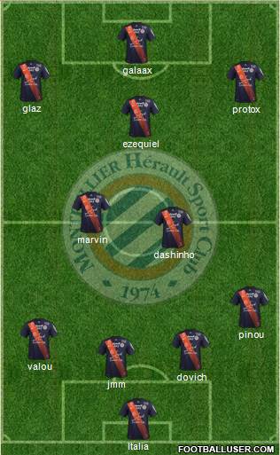 Montpellier Hérault Sport Club Formation 2015