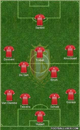R Standard de Liège Formation 2015