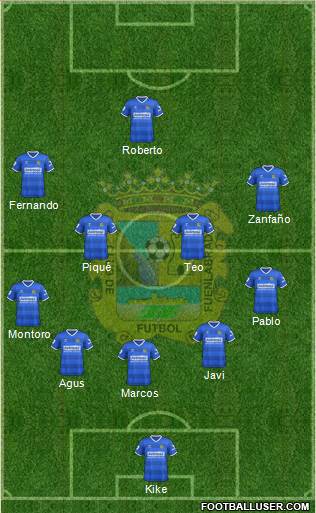 C.F. Fuenlabrada Formation 2015