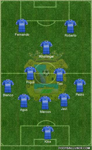 C.F. Fuenlabrada Formation 2015