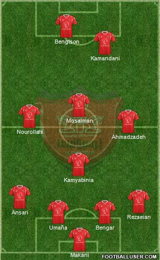 Persepolis Tehran Formation 2015