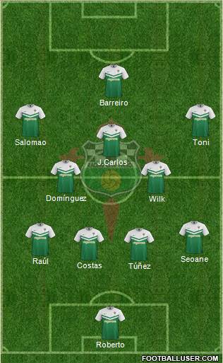 Racing Club de Ferrol S.A.D Formation 2015