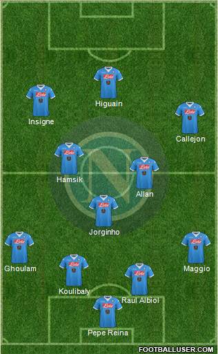 Napoli Formation 2015