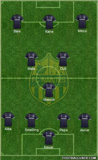 FC Nantes Formation 2015