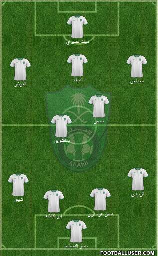 Al-Ahli (KSA) football formation