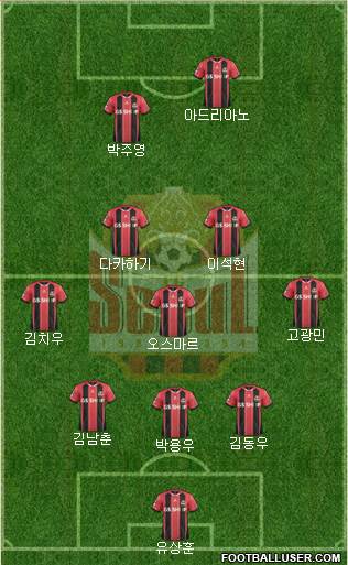 FC Seoul Formation 2015