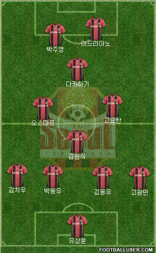 FC Seoul Formation 2015