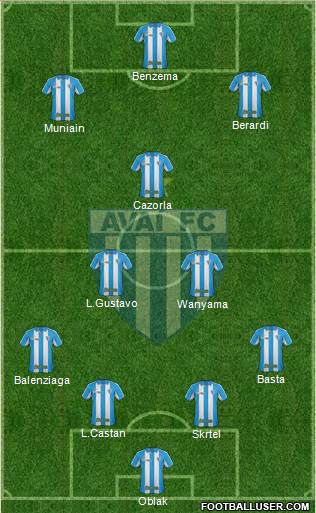 Avaí FC Formation 2015
