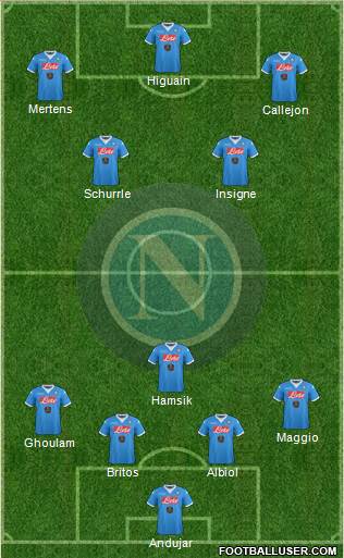 Napoli Formation 2015