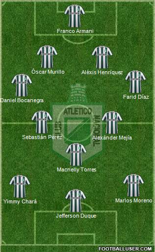 CDC Atlético Nacional Formation 2015