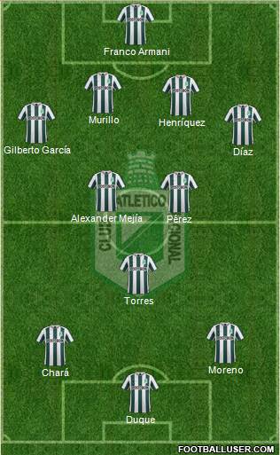 CDC Atlético Nacional Formation 2015