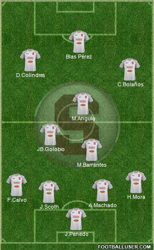 CD Saprissa Formation 2015