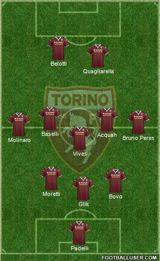 Torino Formation 2015