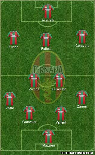 Ternana Formation 2015