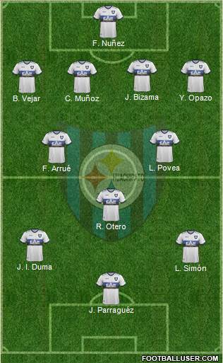 CD Huachipato Formation 2015
