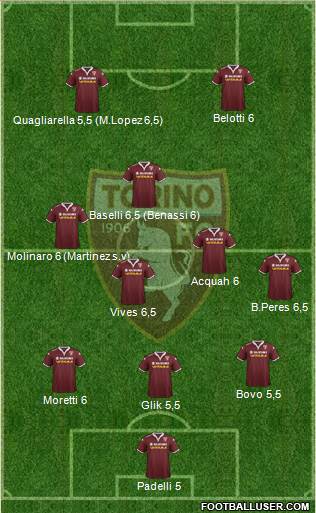 Torino Formation 2015