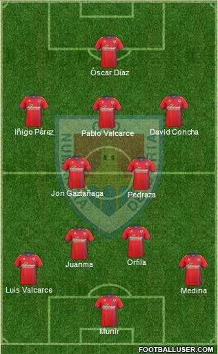 C.D. Numancia S.A.D. Formation 2015