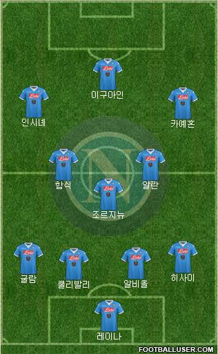 Napoli Formation 2015
