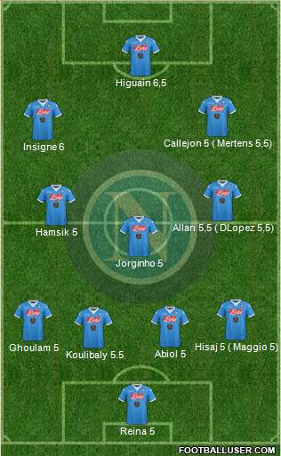 Napoli Formation 2015