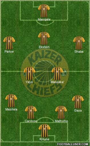 Kaizer Chiefs Formation 2015