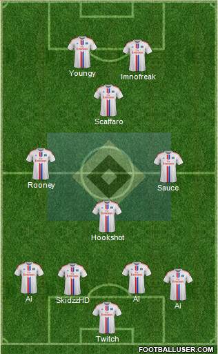 Hamburger SV Formation 2015