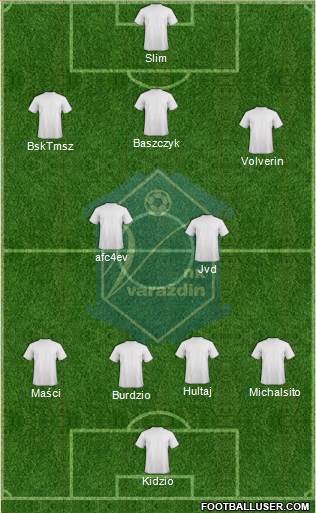 NK Varteks Formation 2015